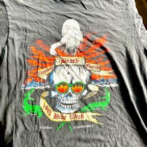 50ty Anniversary Daytona Beach Bike Week T-shirt